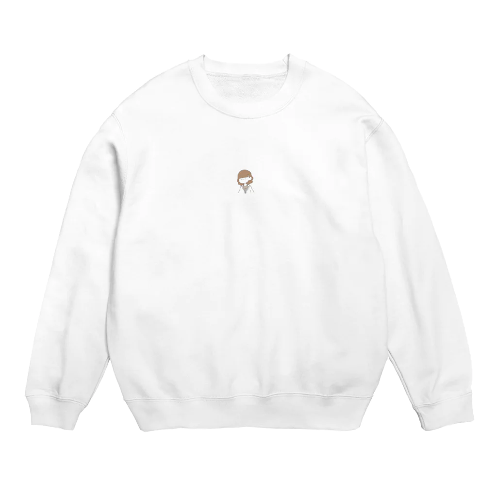 ﾓ ﾓ ｾ ｿﾞﾐ❁のガール Crew Neck Sweatshirt