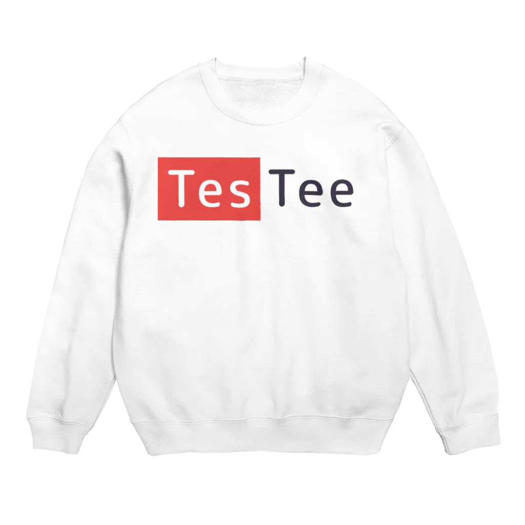 TesTee-StoreのTesTeeロゴ Crew Neck Sweatshirt