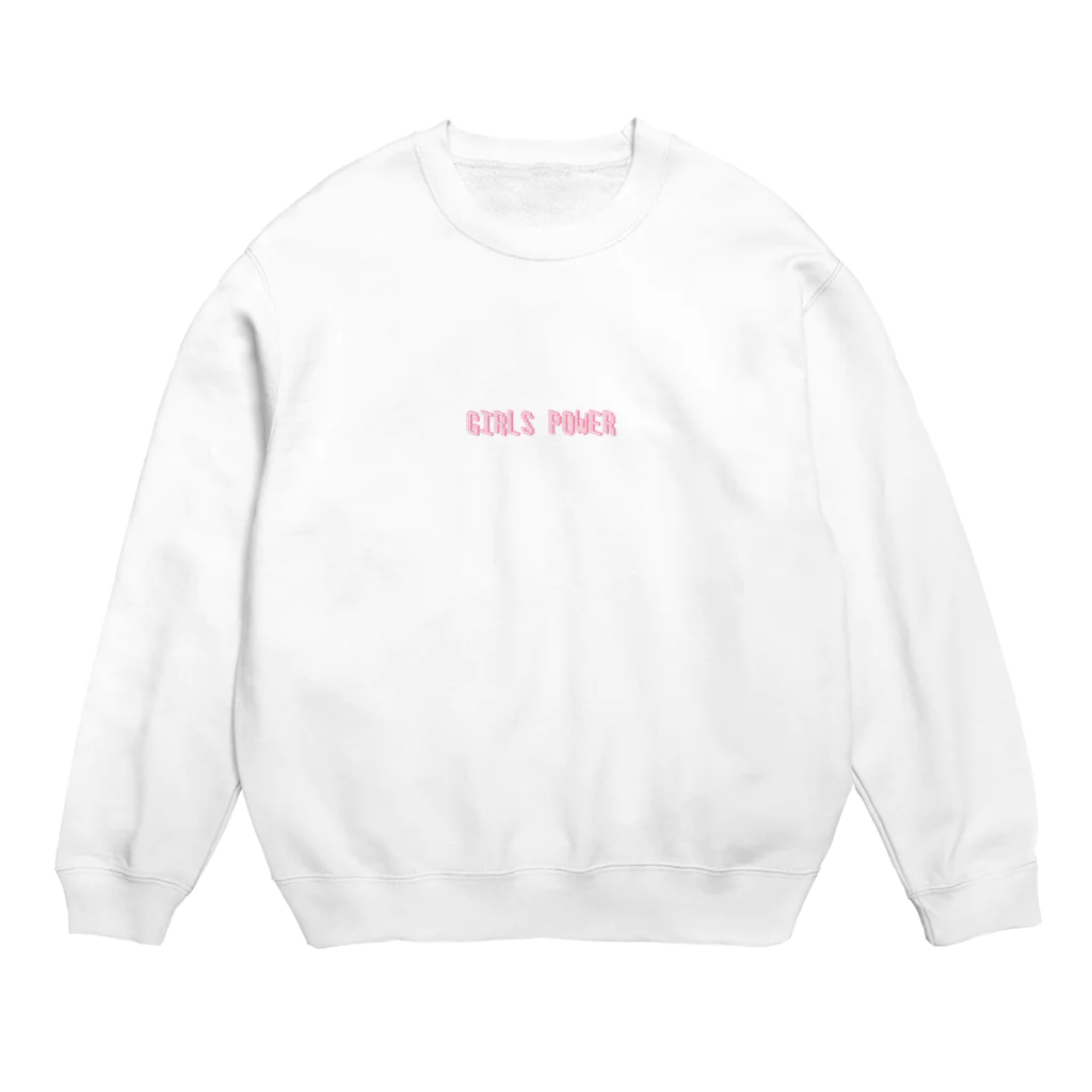 1999_sのGIRLS POWER Crew Neck Sweatshirt