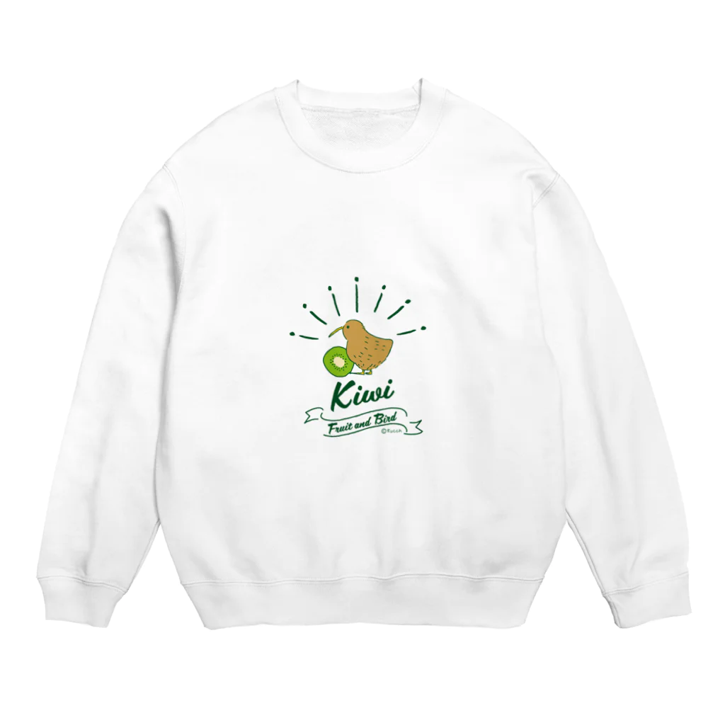 クッチのキウイ君 Crew Neck Sweatshirt