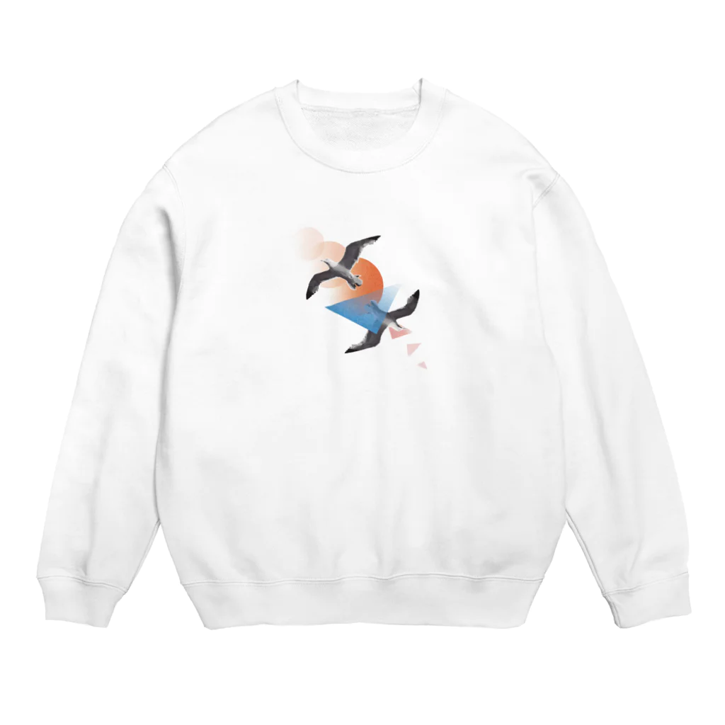 5ykmのЧайка Crew Neck Sweatshirt