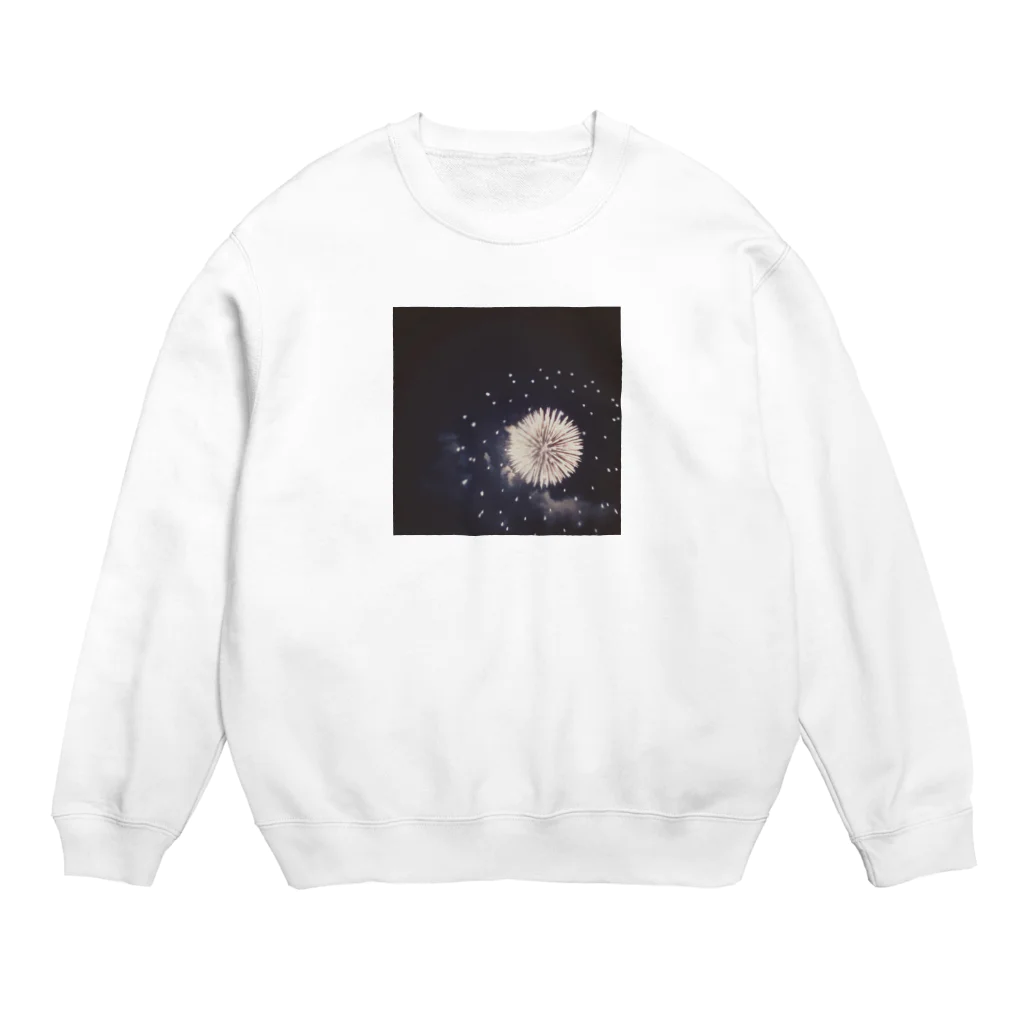 good nightの花火のかわいいところ Crew Neck Sweatshirt