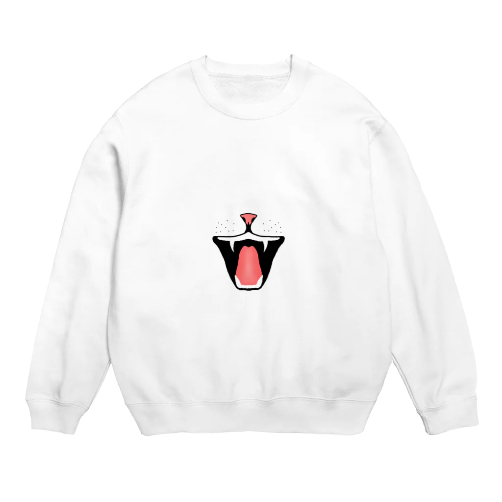 TAKUMの猫の牙 Crew Neck Sweatshirt