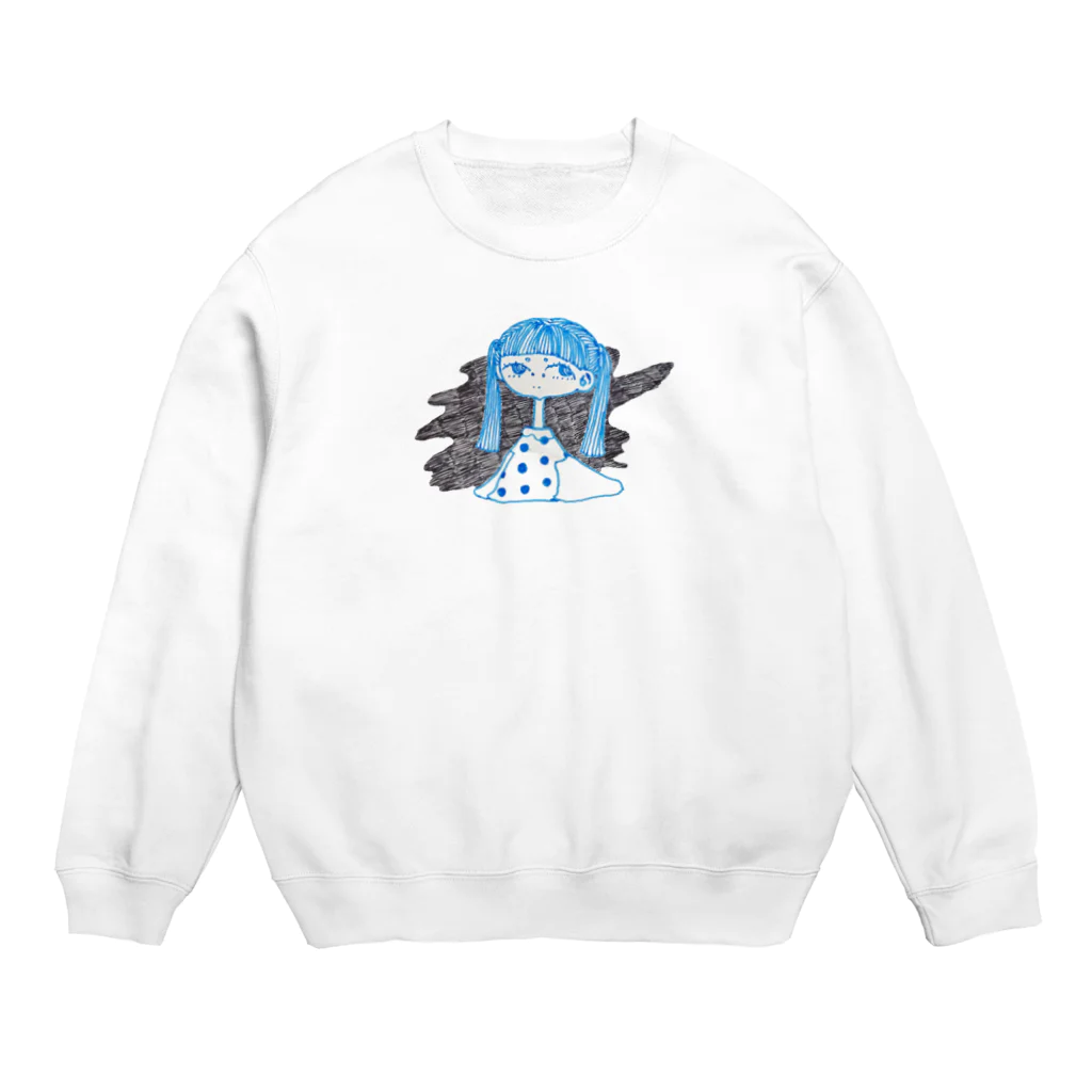 harappadedanceの女の子 Crew Neck Sweatshirt