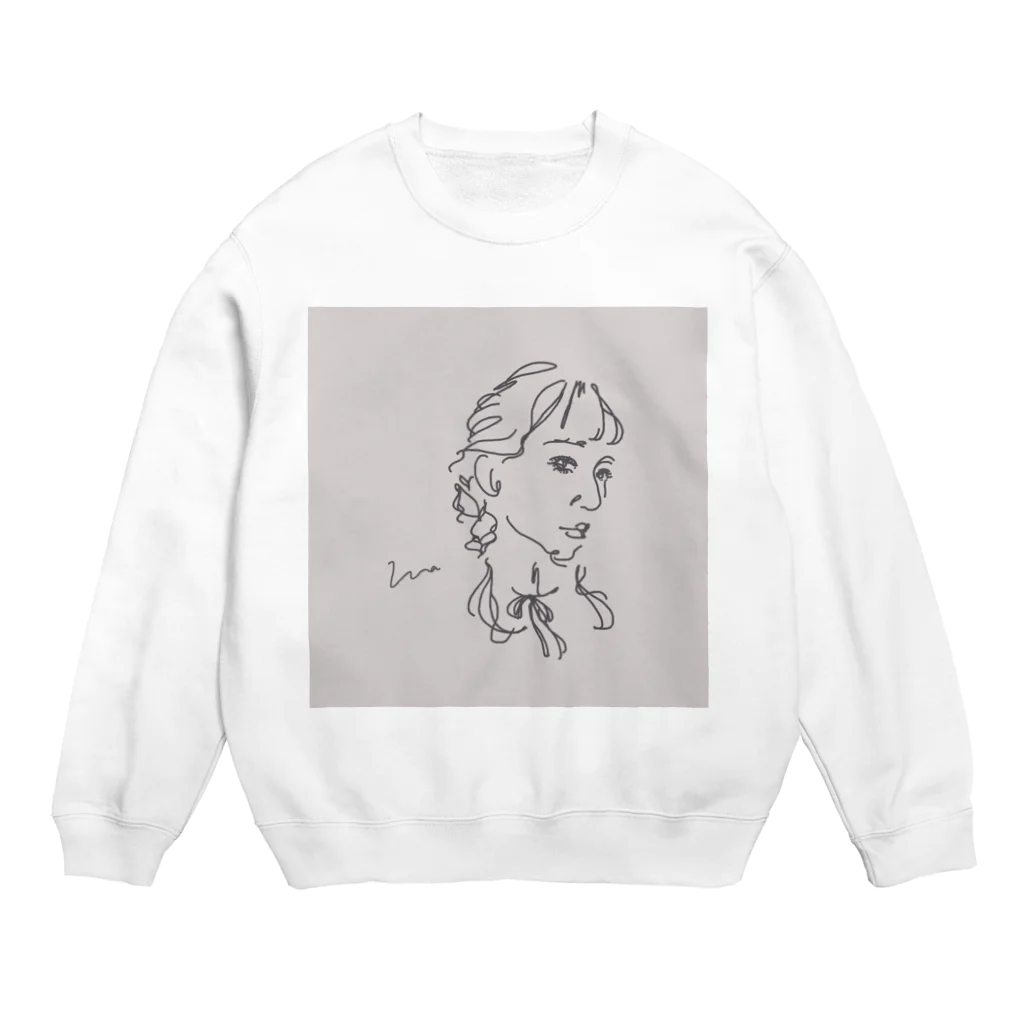 ____m.styleのアンニュイgirl Crew Neck Sweatshirt