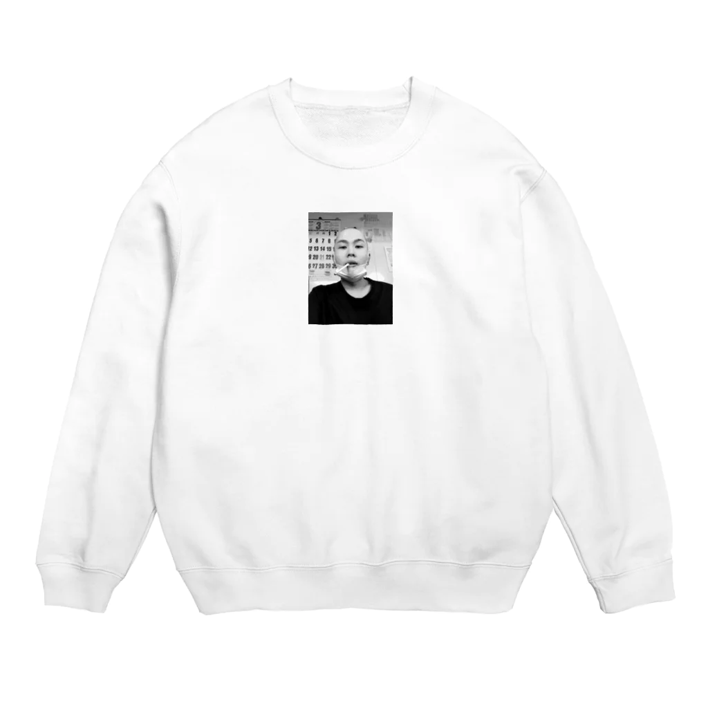 122_osx__のハゲ Crew Neck Sweatshirt