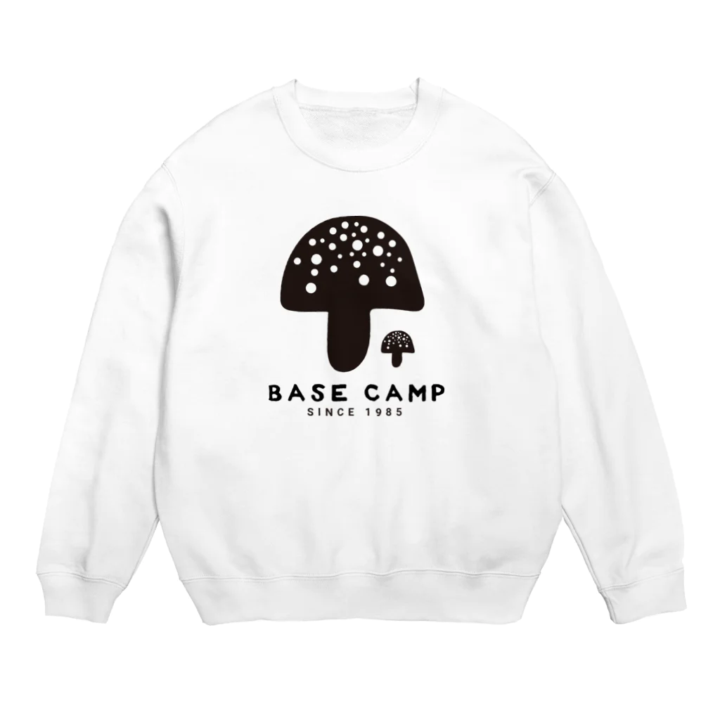 BASE-CAMPのBASE キノコ 01 Crew Neck Sweatshirt