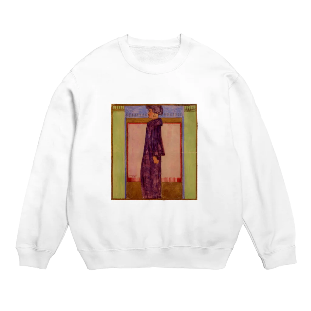 Art Baseのエゴン・シーレ / 1908 /Standing Woman / Egon Schiel Crew Neck Sweatshirt