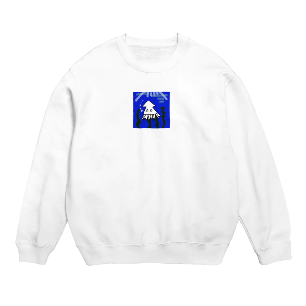 m_22_bnnmnのただのイカ Crew Neck Sweatshirt