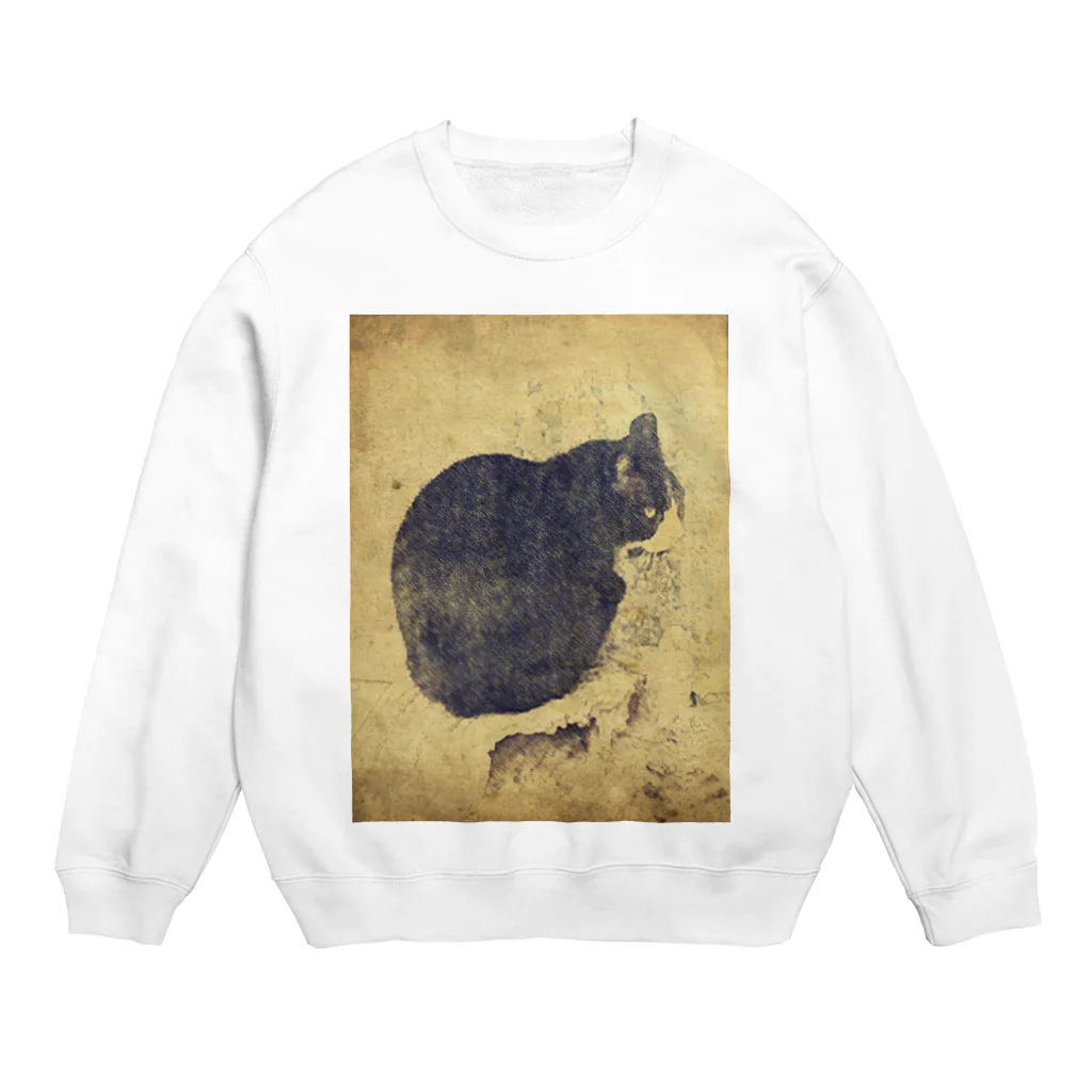 gwakのネコ Crew Neck Sweatshirt