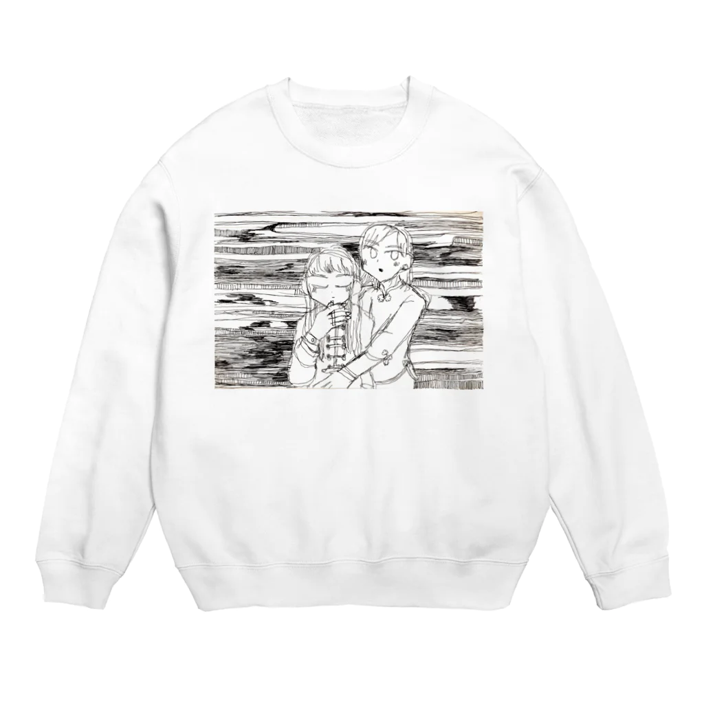 伊丹小夜のわたしたちの新幹線 Crew Neck Sweatshirt