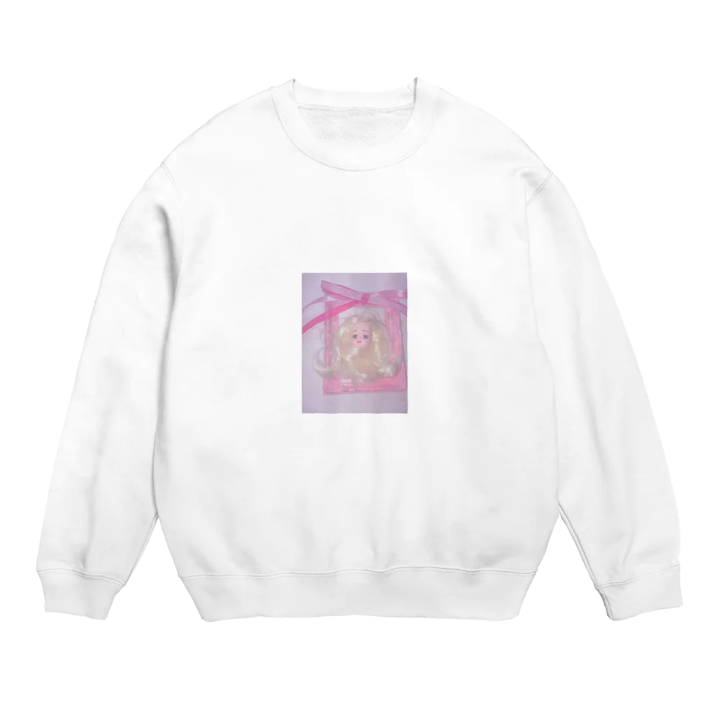 momohamの私のお人形さん Crew Neck Sweatshirt