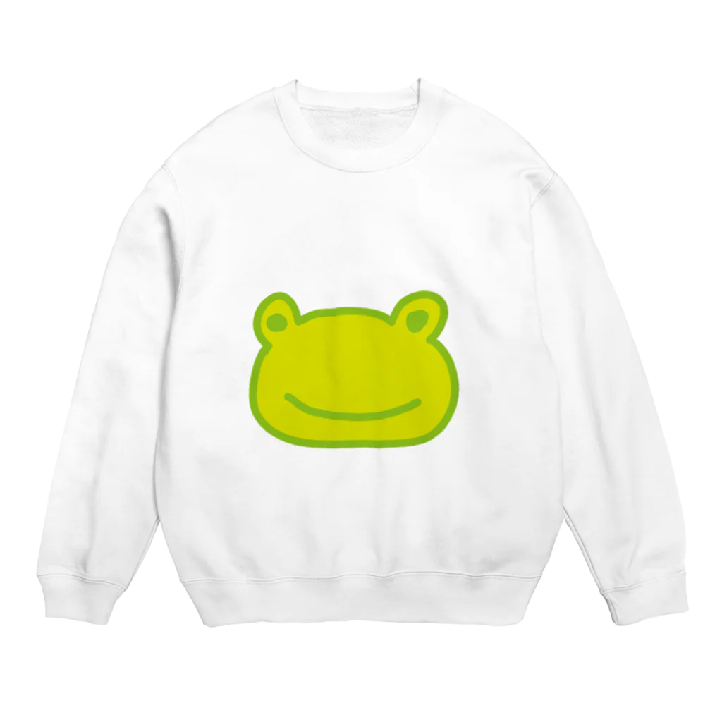 keito397のかえるさん Crew Neck Sweatshirt