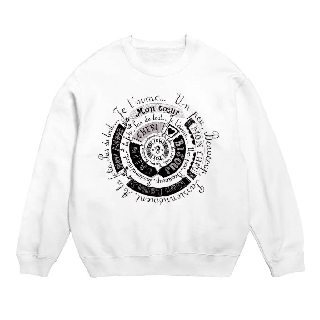 O​r​i​g​i​n​a​l​ ​T​e​e​ ​b​y​ ​L​i​l​y​.​KのLe tourbillon de l'amour Crew Neck Sweatshirt