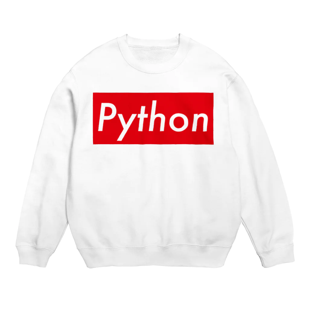 takumath.net officialのpython!! Crew Neck Sweatshirt