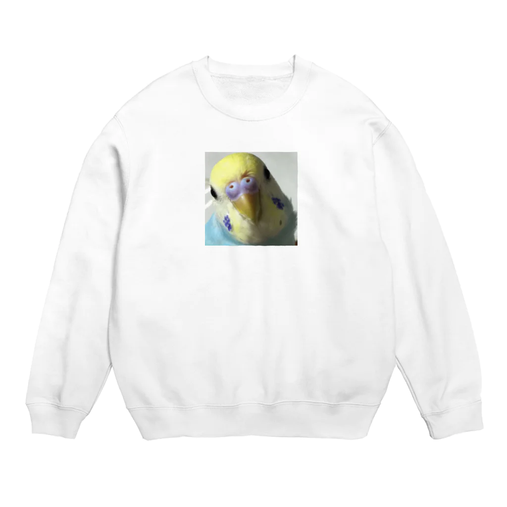 LOVEインコのLOVEインコ Crew Neck Sweatshirt