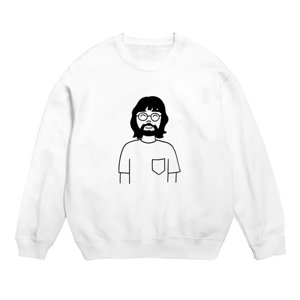 ＃なかむらしんたろうを拡張する展示のわかる Crew Neck Sweatshirt