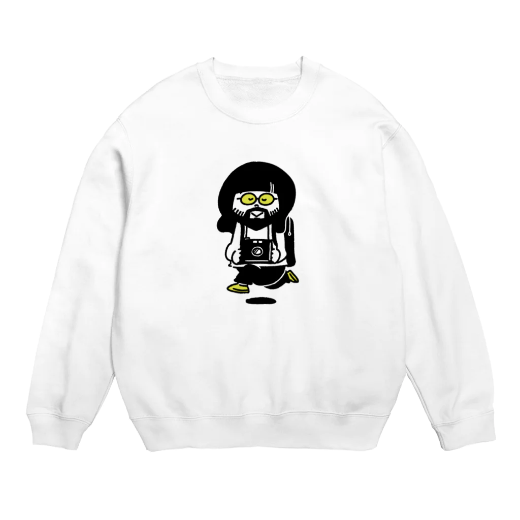 ＃なかむらしんたろうを拡張する展示の吉本ユータヌキ Crew Neck Sweatshirt