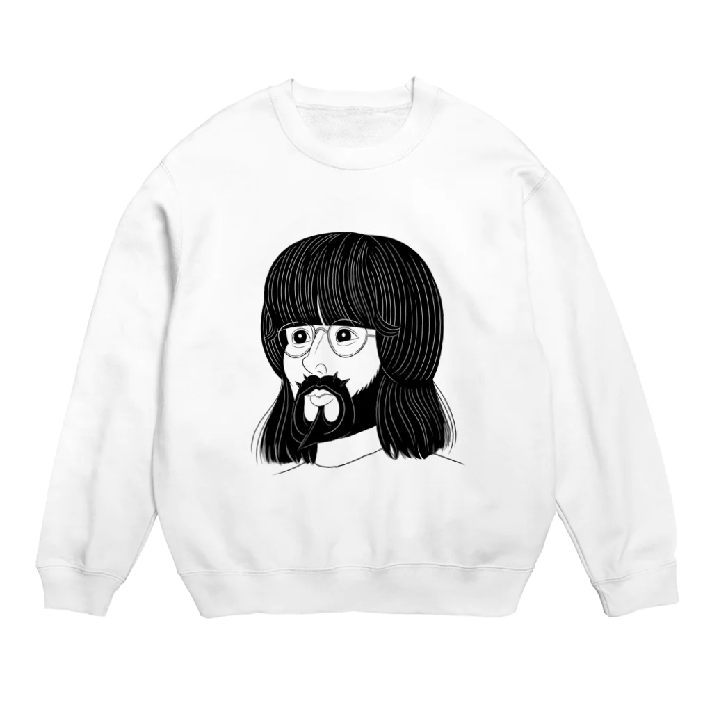 ＃なかむらしんたろうを拡張する展示のUshiki Msanori Crew Neck Sweatshirt