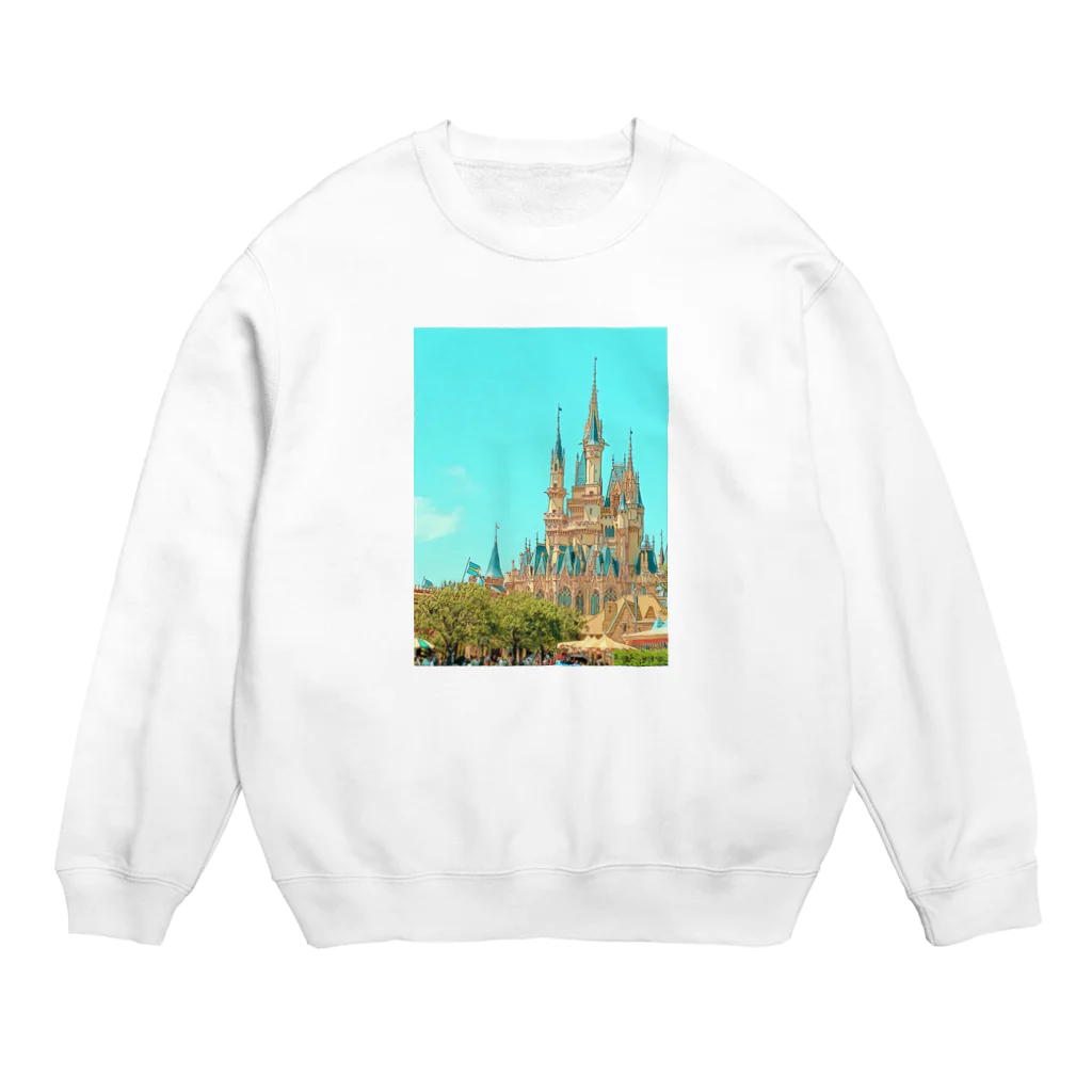 小森。🦉のシンデレラ城 Crew Neck Sweatshirt