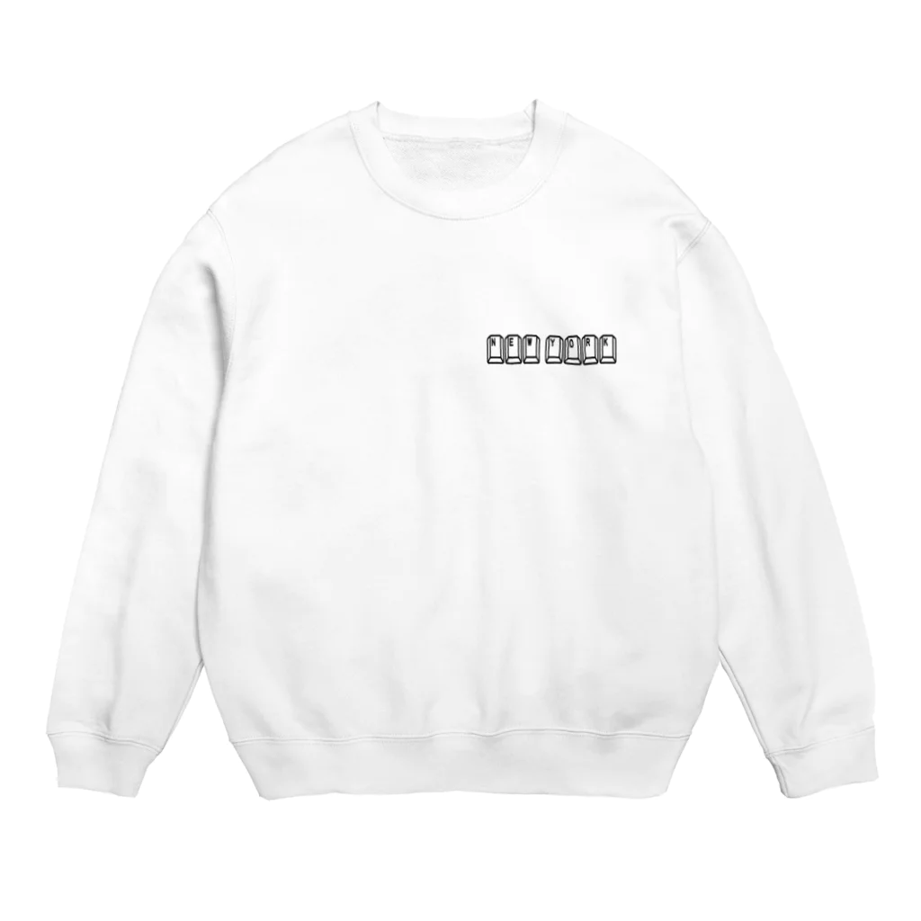 alsalam_alealamiuのニューヨーク Crew Neck Sweatshirt