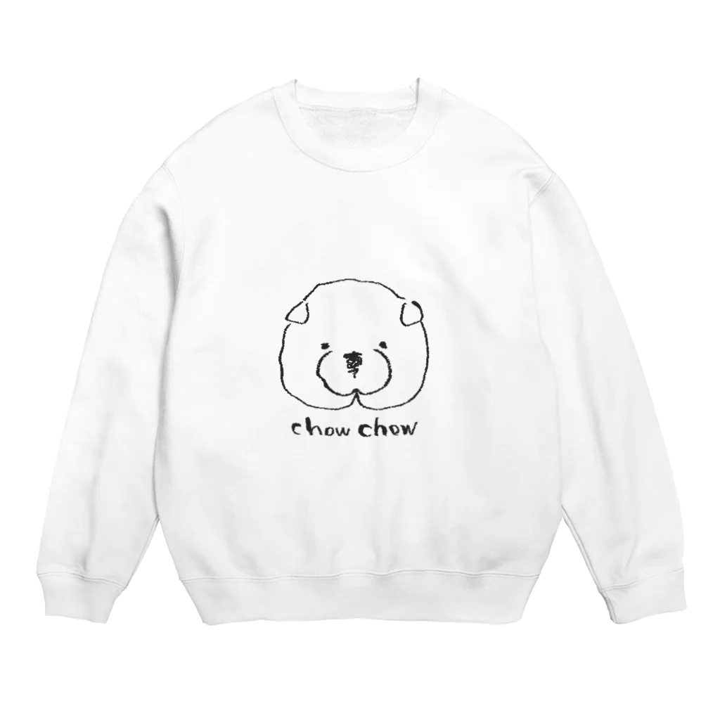 moa-shopのchaw chaw! Crew Neck Sweatshirt