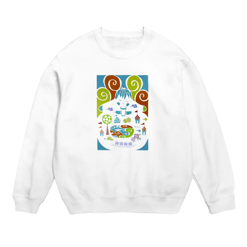 シリコペ松田のMy Town Crew Neck Sweatshirt