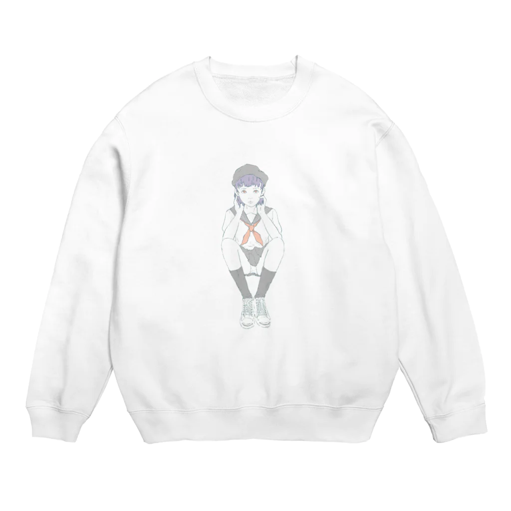 ynponのパンチラ Crew Neck Sweatshirt