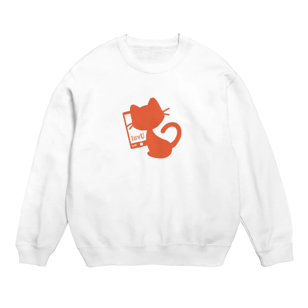 shadoのk-IT_luvU_clothes Crew Neck Sweatshirt