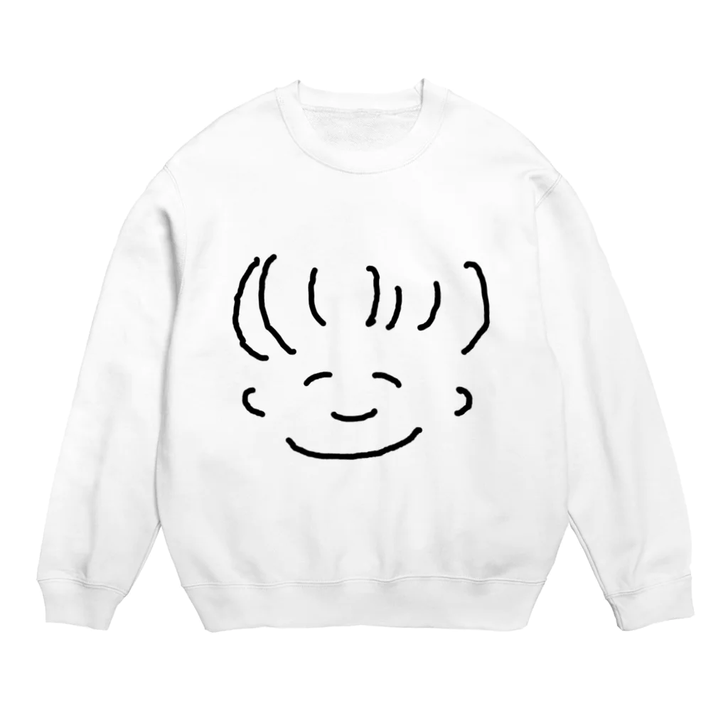 マッシュのえがお Crew Neck Sweatshirt