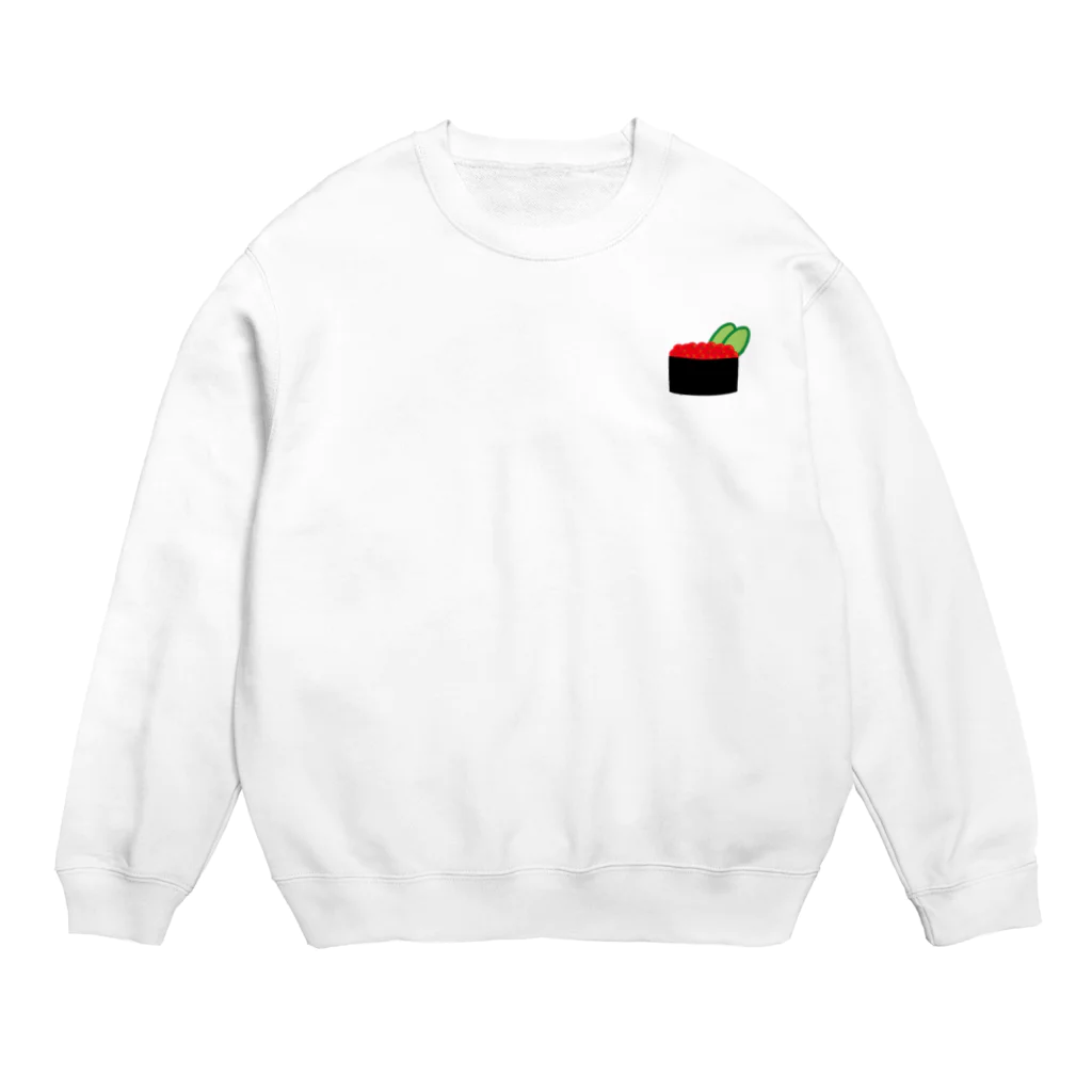 hayaのいくらのお寿司 Crew Neck Sweatshirt