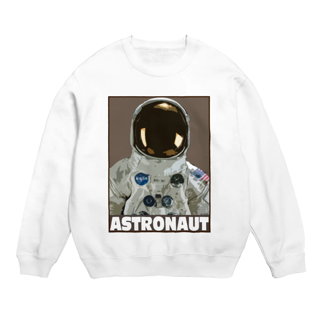 17999aの宇宙飛行士 Crew Neck Sweatshirt