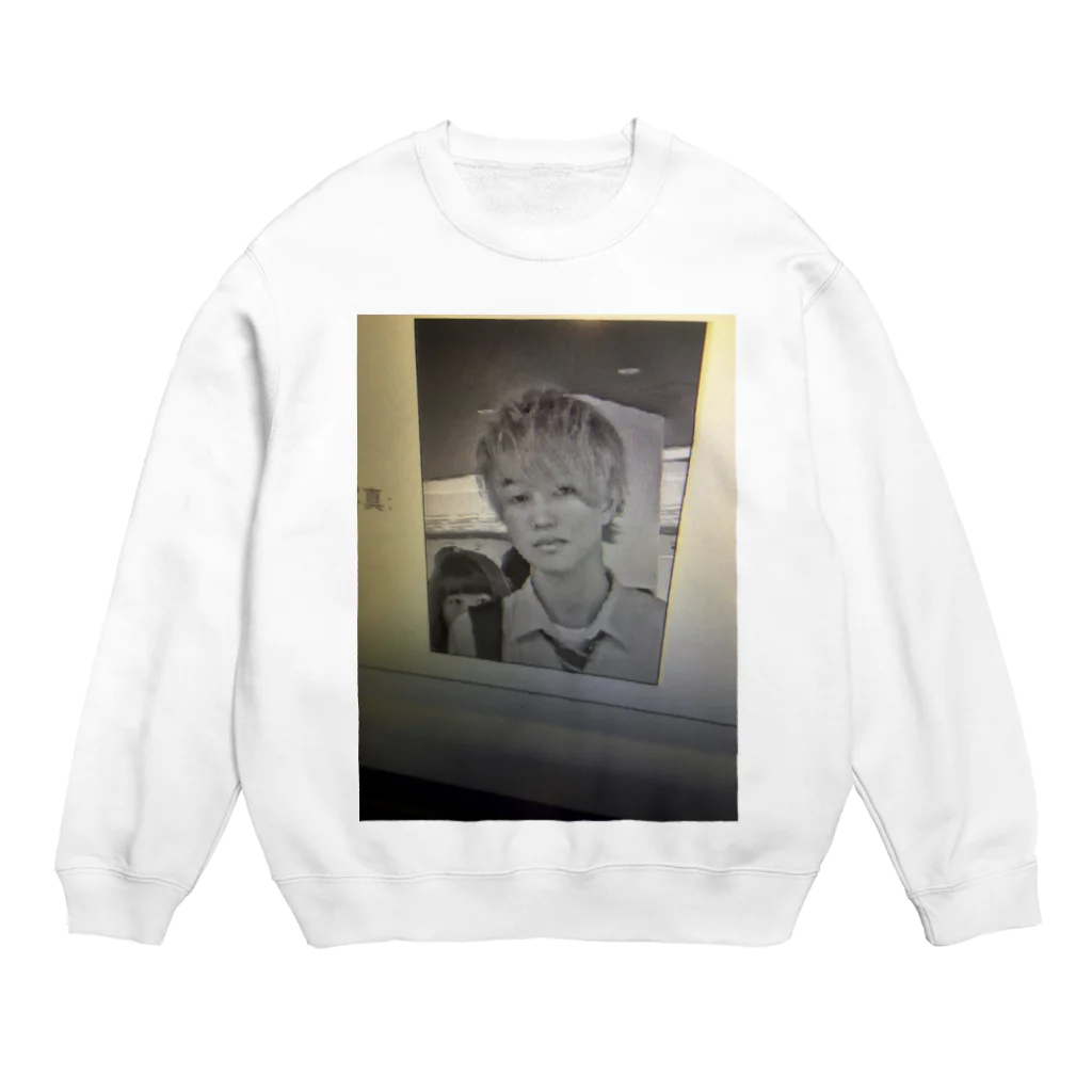 たんぽぽのWARNING Crew Neck Sweatshirt