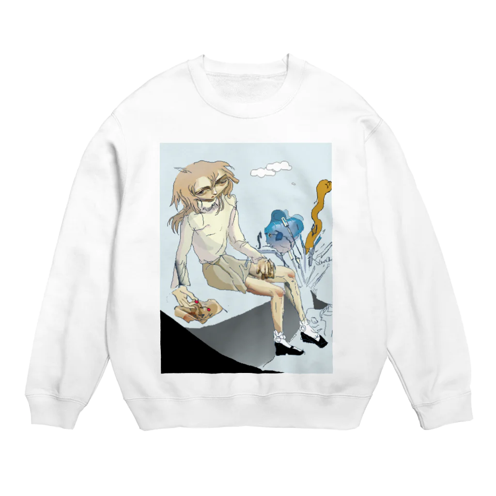 iiitomosukeiiiのCAPBsp5UwAAdoZr Crew Neck Sweatshirt