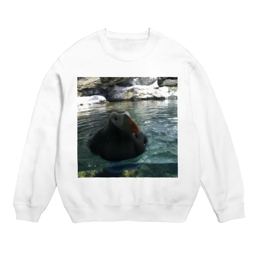 iwatamaho_piyoのエトピリカ君 Crew Neck Sweatshirt