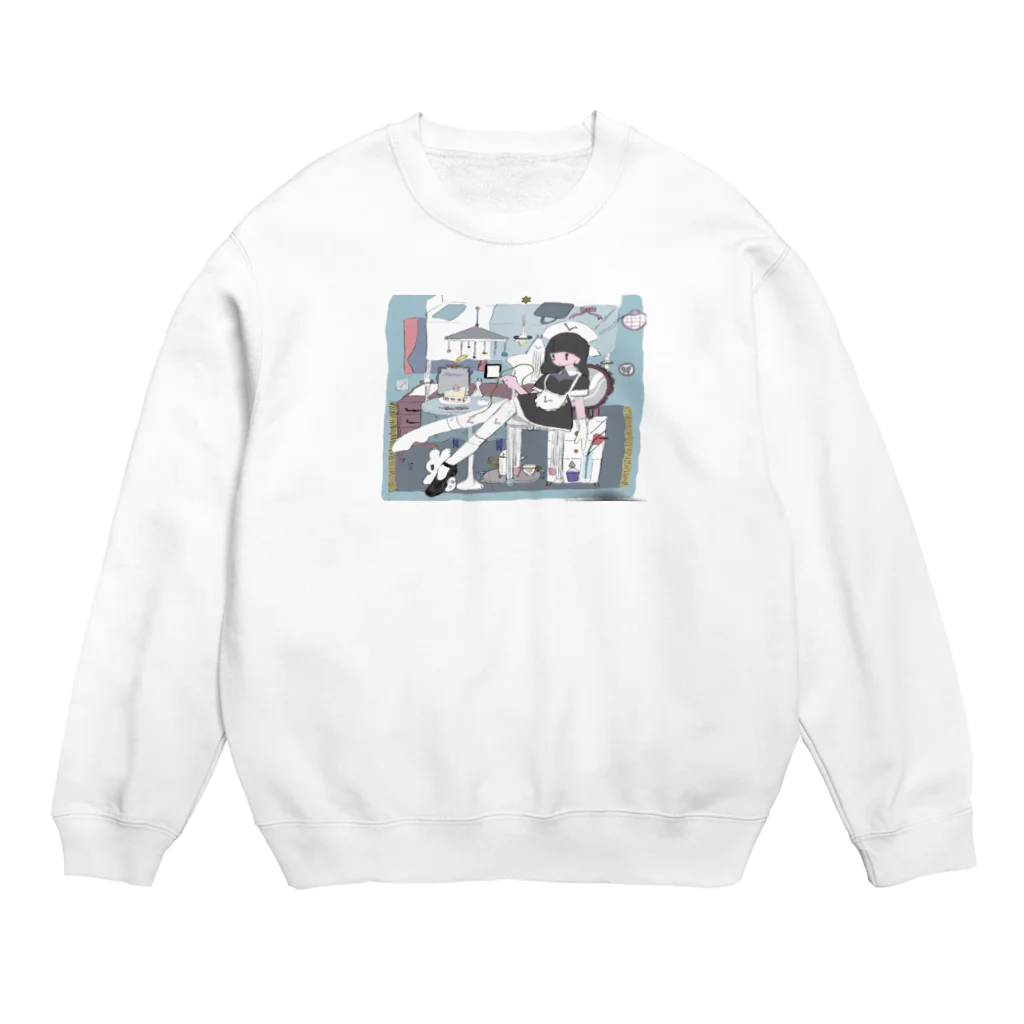 つめケーキのお店のつめケーキのスウェット Crew Neck Sweatshirt