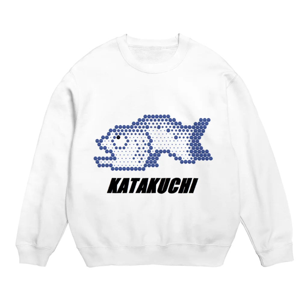 蛇口〆太のお店のカタクチイワシ Crew Neck Sweatshirt