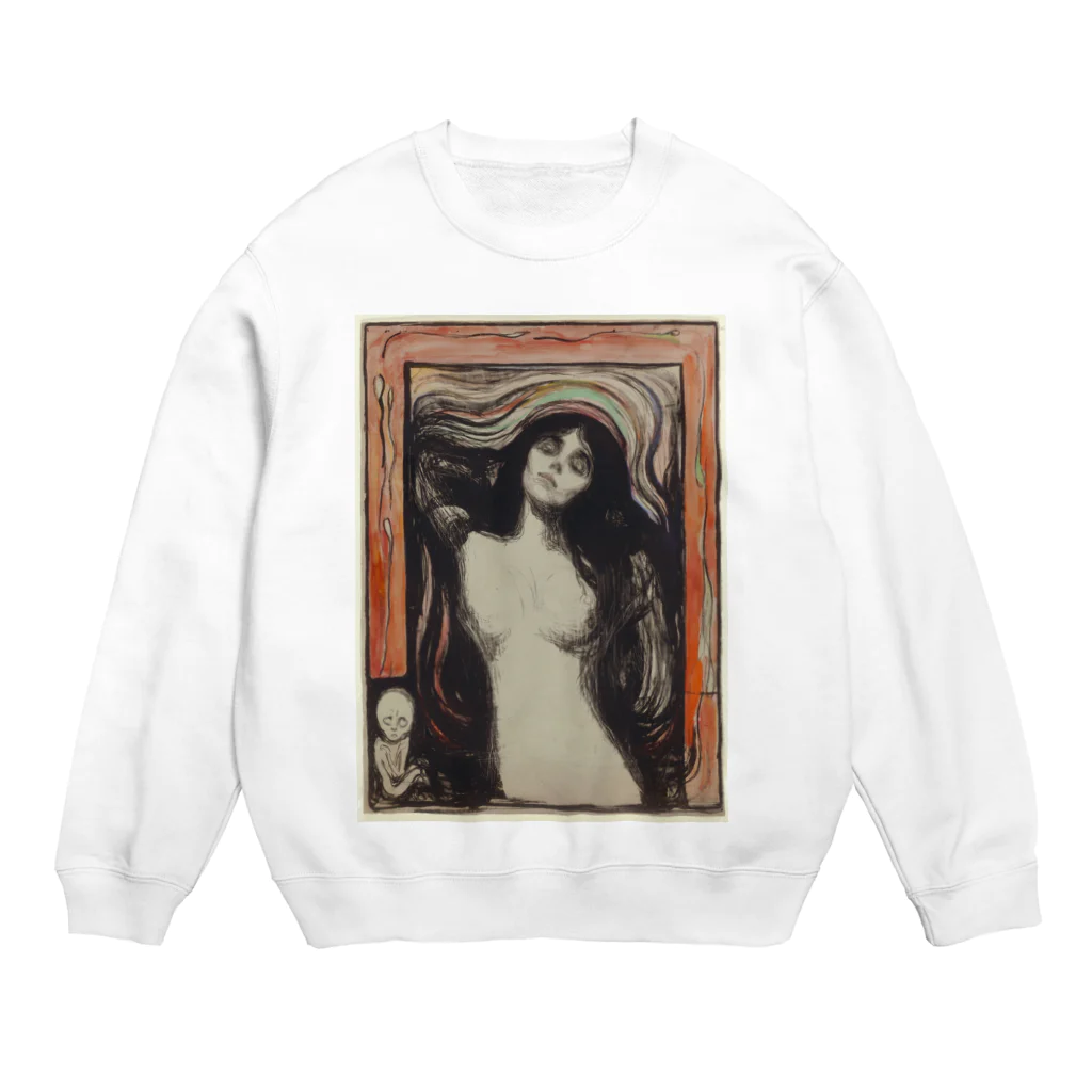 beautiful-worldのムンク マドンナ Crew Neck Sweatshirt