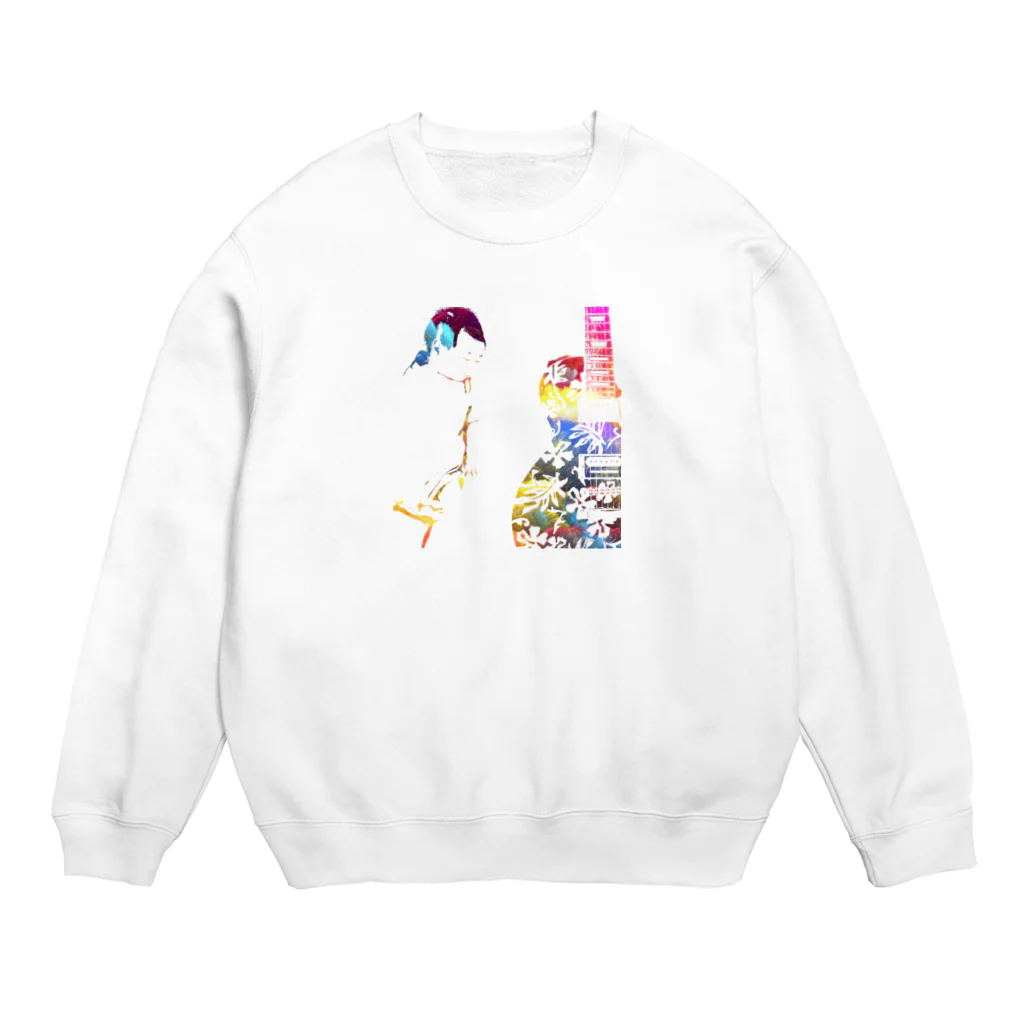 shin8riderのPsychedelic Baby Crew Neck Sweatshirt