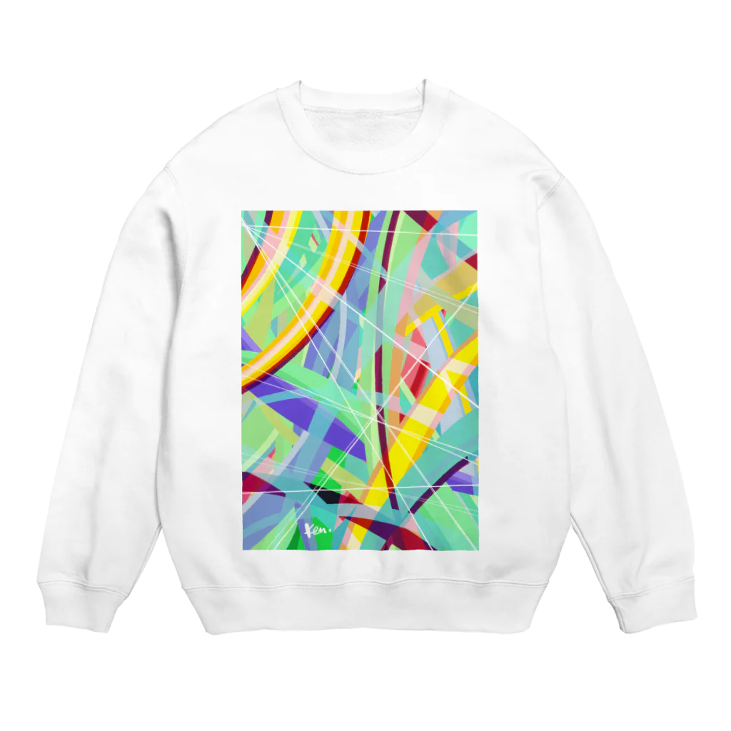 LuckySunnyDaySTOREのPastel liner  Crew Neck Sweatshirt