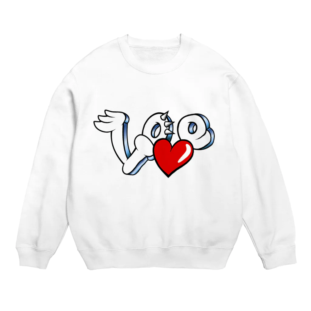 高柳 優のLOVE Crew Neck Sweatshirt