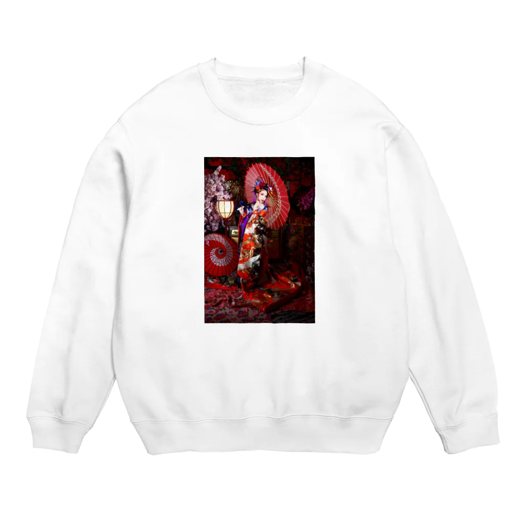 RYUさんのあやめたん Crew Neck Sweatshirt