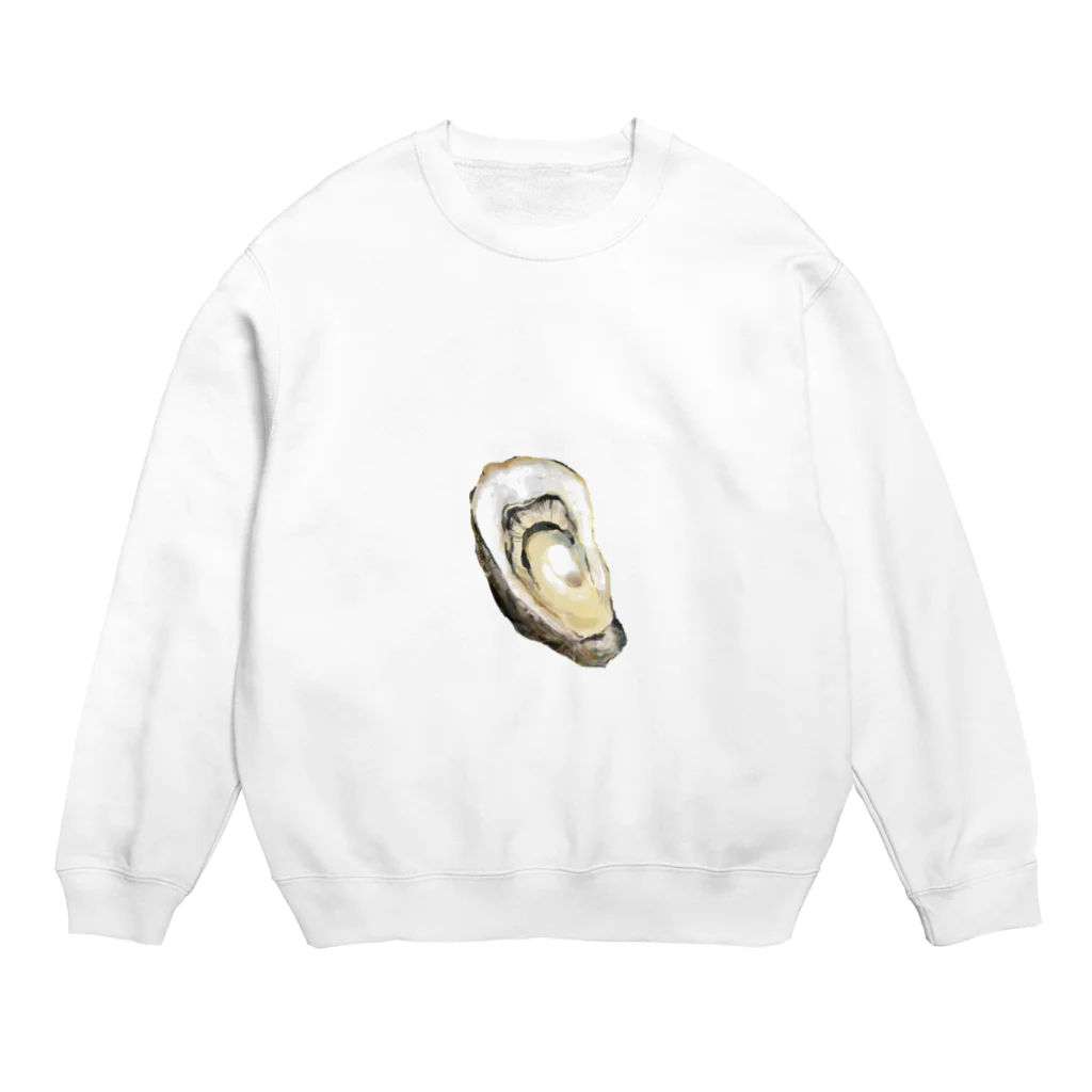 JAM and の牡蠣柄 Crew Neck Sweatshirt