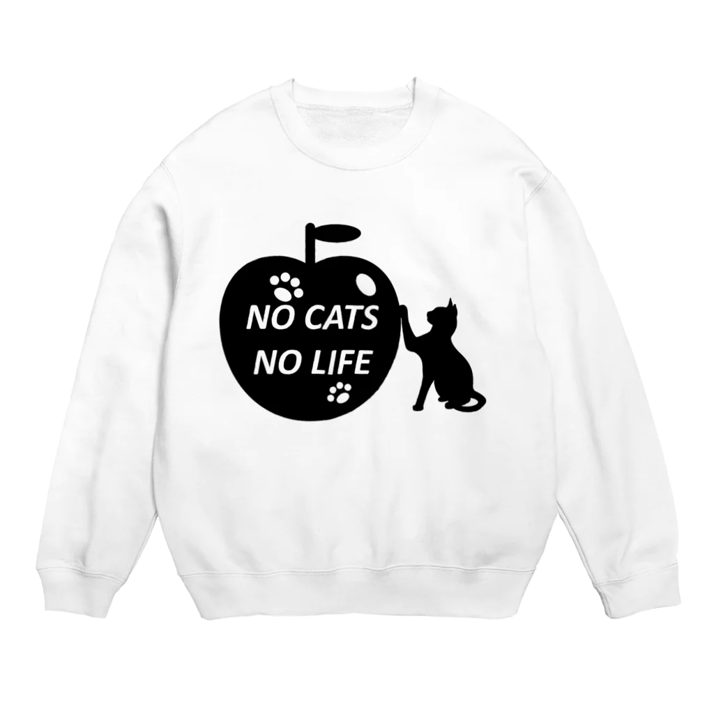 乃舞のNO CATS NO LIFE Crew Neck Sweatshirt