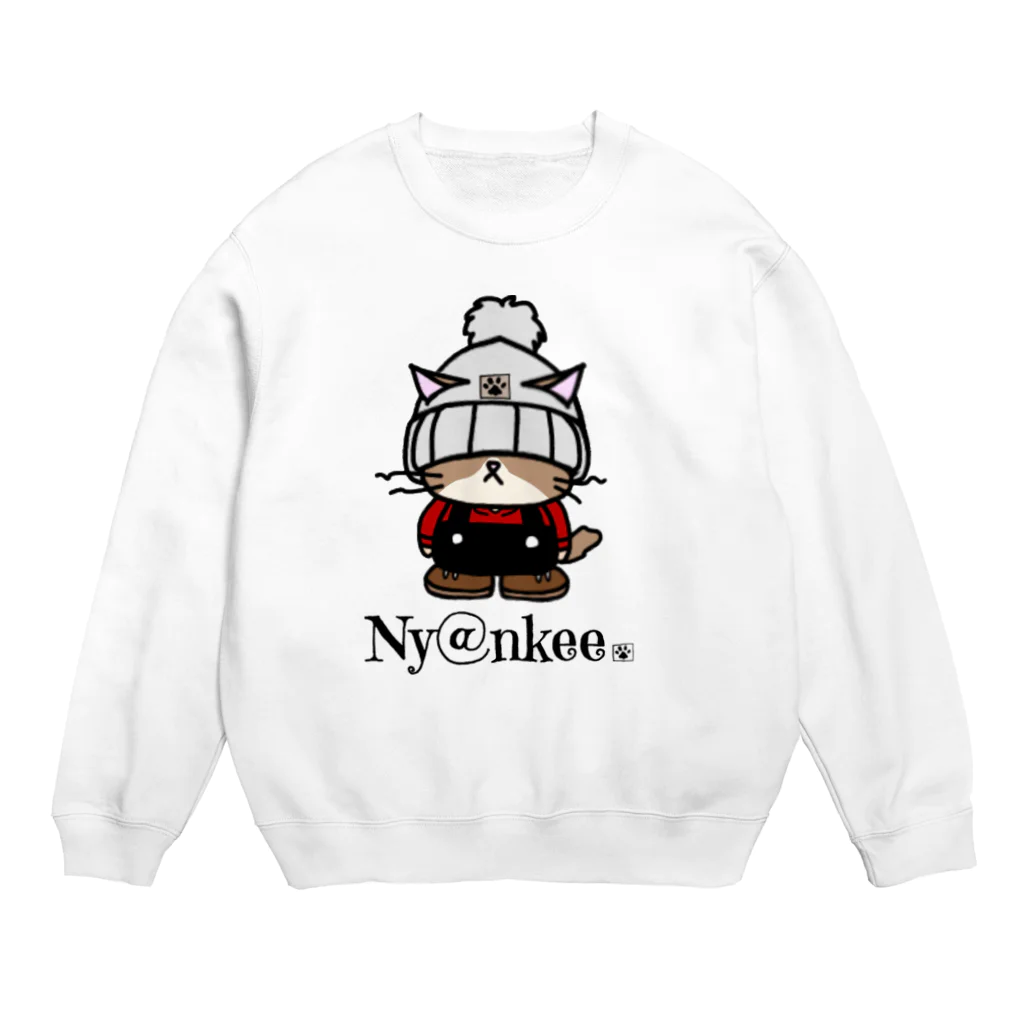 Nyankeeのニット帽なあいつ   （Ny@nkee） Crew Neck Sweatshirt