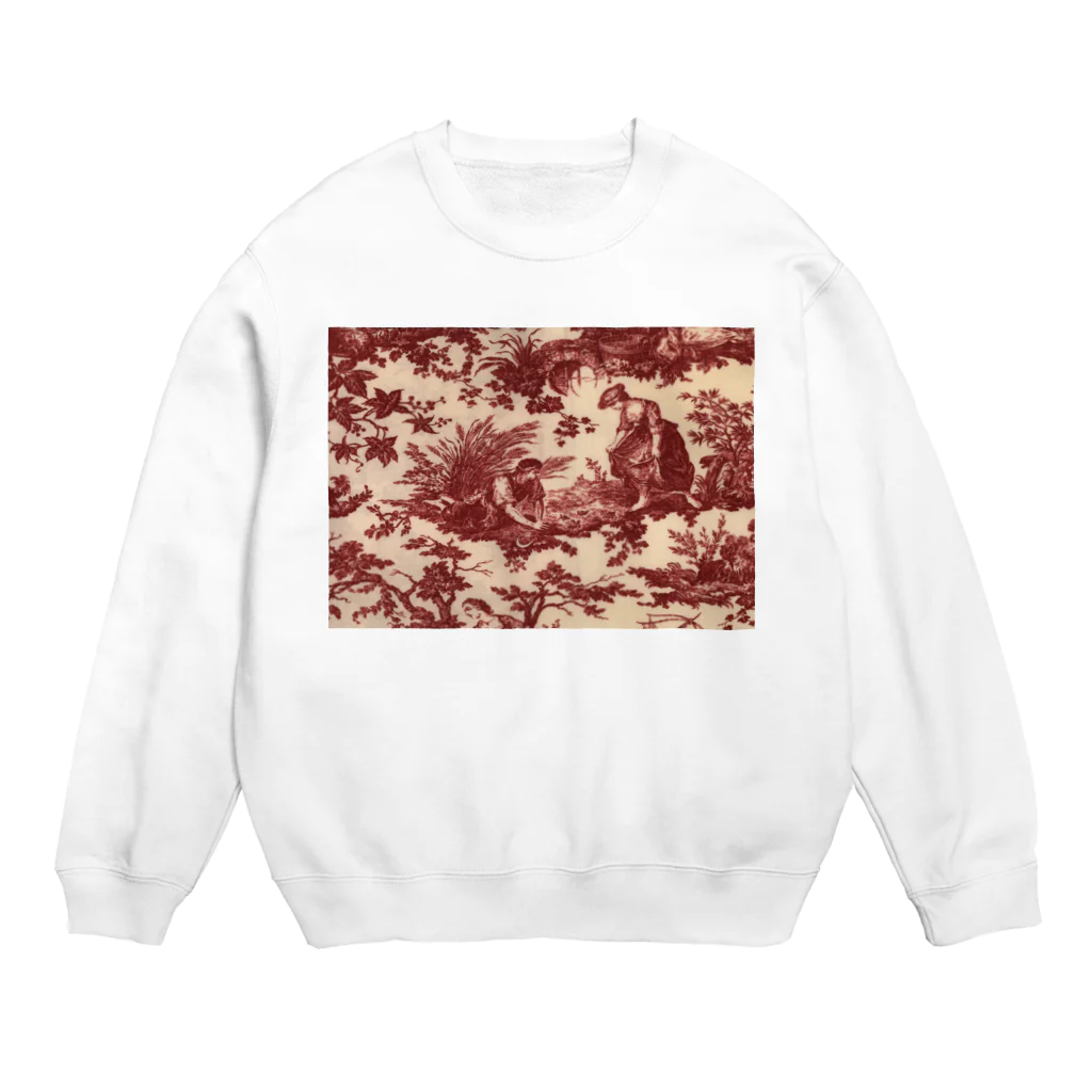 J. Jeffery Print Galleryのトワルドジュイ Toile de Jouy Crew Neck Sweatshirt