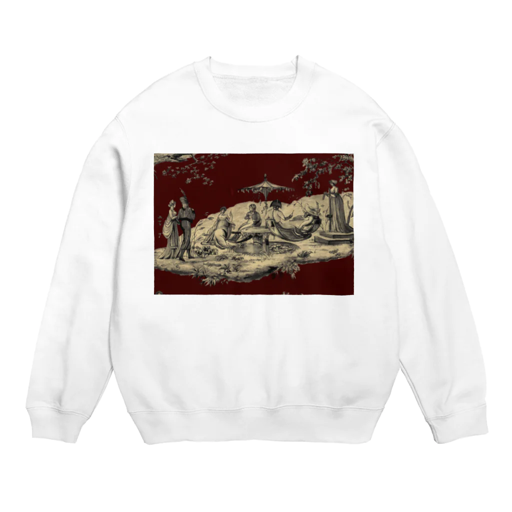 J. Jeffery Print Galleryのトワルドジュイ Toile de Jouy Crew Neck Sweatshirt