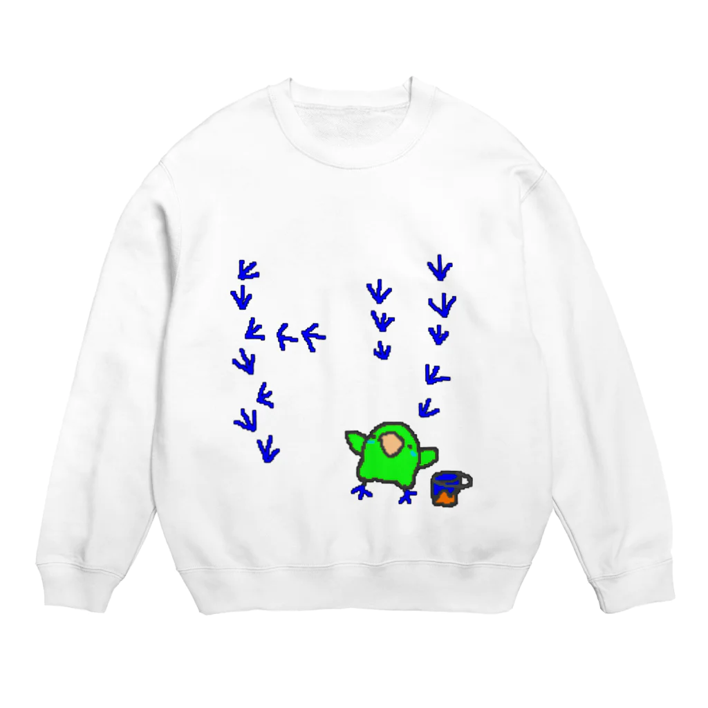 akink(ｱｷﾝｺ)のペタペタインコ Crew Neck Sweatshirt