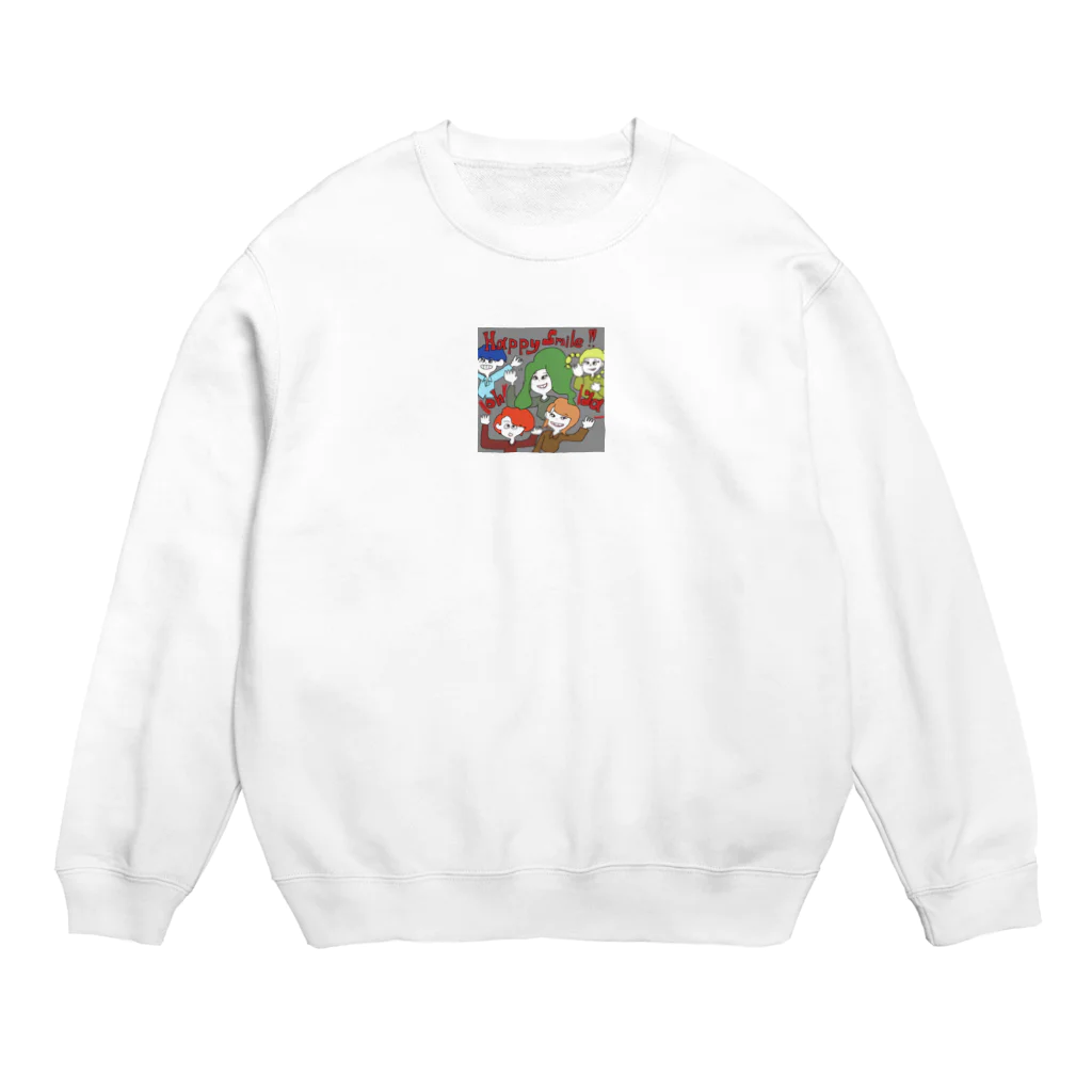 04_169_aのね Crew Neck Sweatshirt