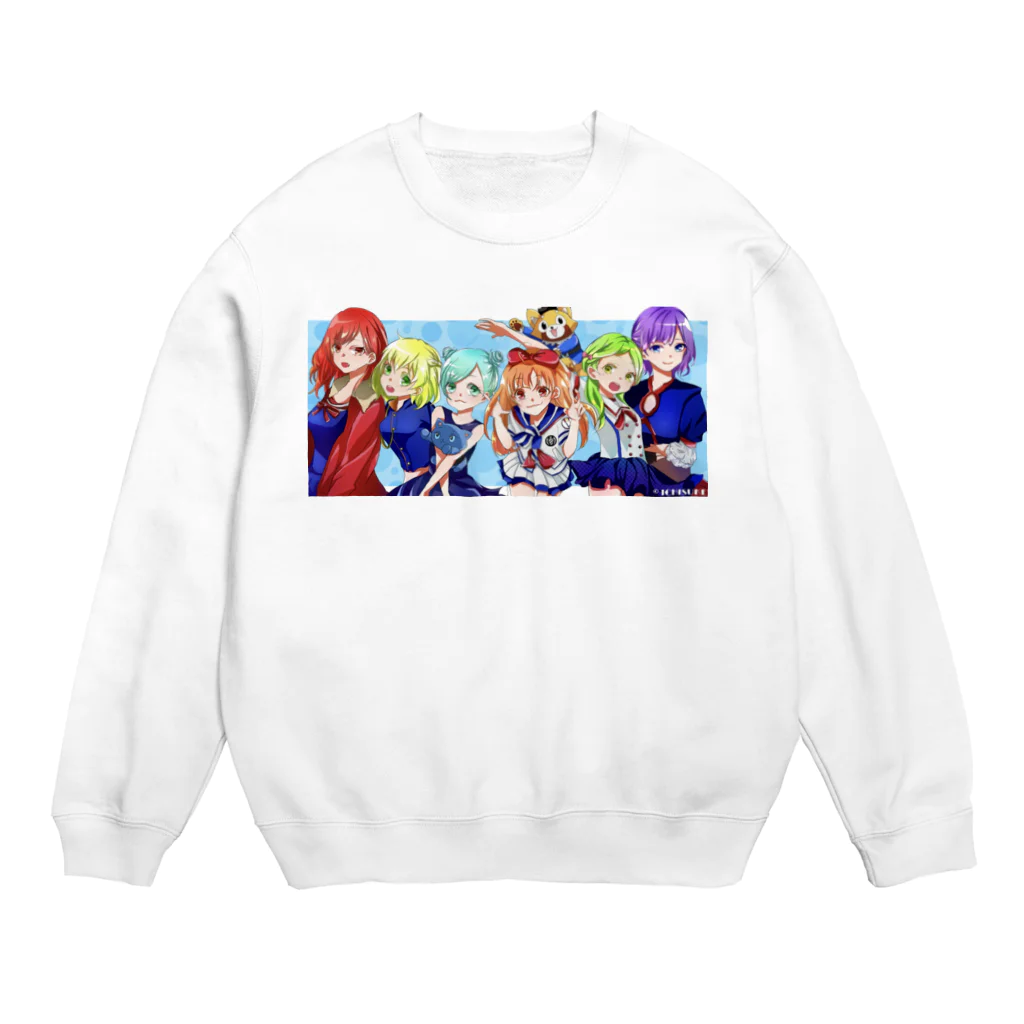 momotakaizokudanのもも太海賊団 女子メンバー Crew Neck Sweatshirt